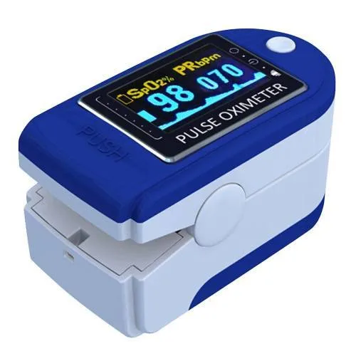 بلص - جهاز قياس نسبة الاكسجين في الدم و معدل ضربات القلب Oximeter CMS50D