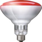 Infrared Lamp BR125 IR 250W E27 230-250V Red-مصباح الأشعة تحت الحمراء BR125 IR 250W E27 230-250V