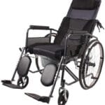 Bathroom  Wheelchair That Turns Into A Bed-كرسي حمام متحرك يتحول إلى سرير