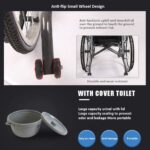 ⁦كرسي حمام متحرك يتحول إلى سرير⁩ - الصورة ⁦3⁩