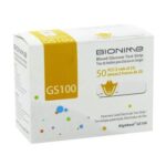 Bionime GS 100 Blood Glucose Test Strips - 50 Pcs-شرائط اختبار سكر الدم بيونيم GS 100