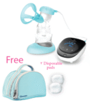 Electric breast pump Golden Feed 4P - شفاط حليب الثدي الكهربائي - Image 3